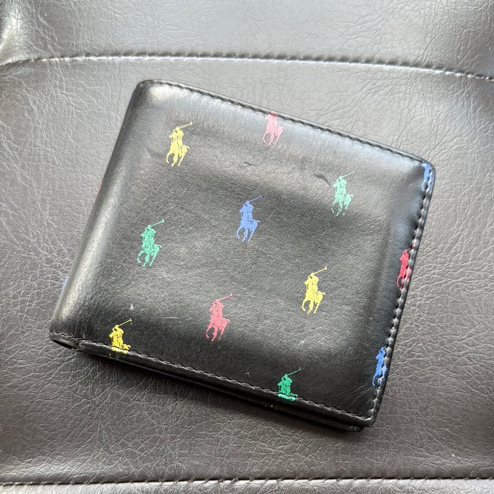Multicolor Polo by Ralph Lauren Men's Wallet - Picture 3 of 5